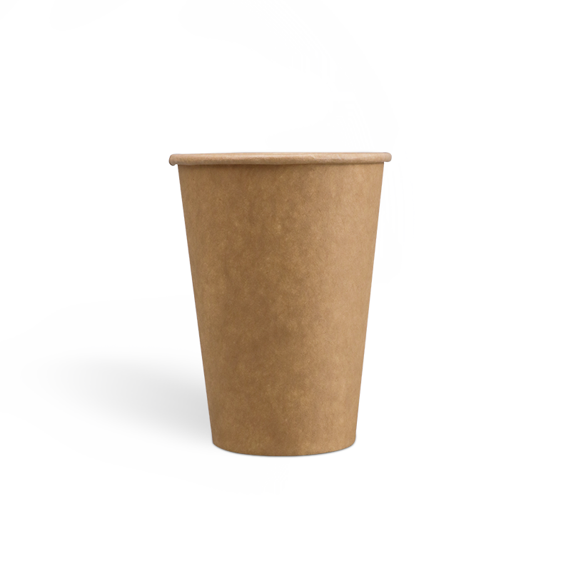 7.5オンスのPEコーティングシングルウォールクラフトコーヒーカップ